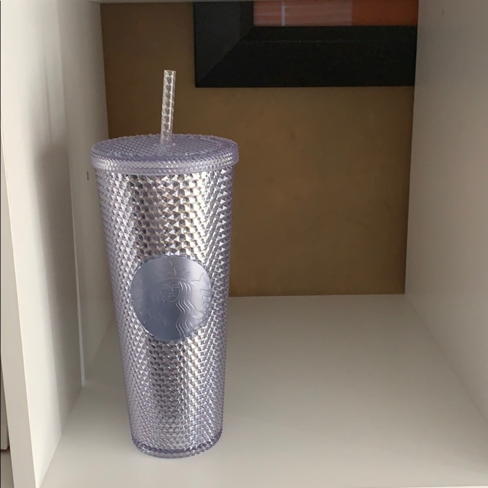 Starbucks silver studded cup NWT